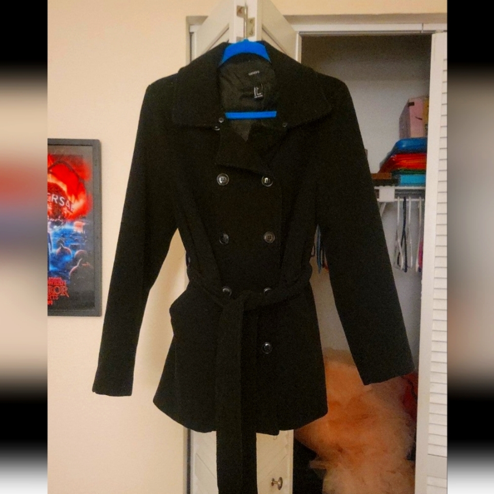 Black Pea Coat